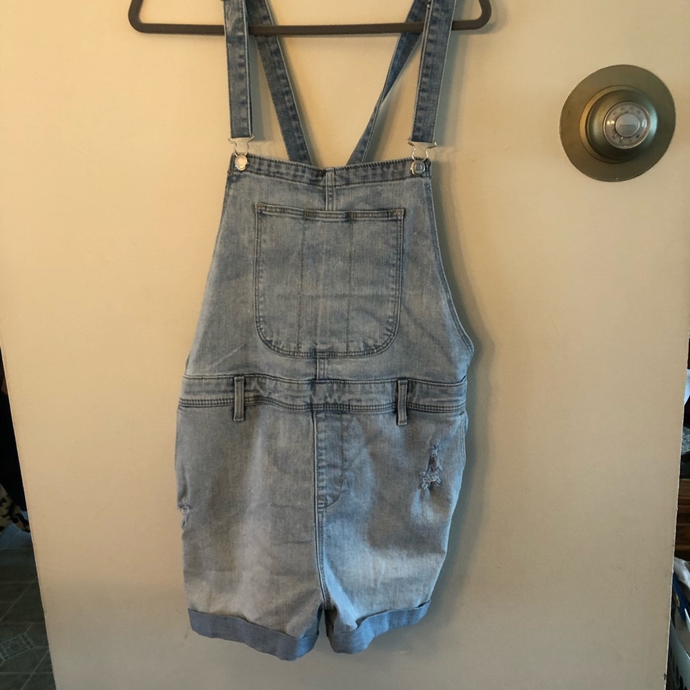 denim overalls